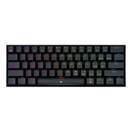 Teclado Gamer Redragon K630 Dragonborn RGB Negro Español, Red Switch