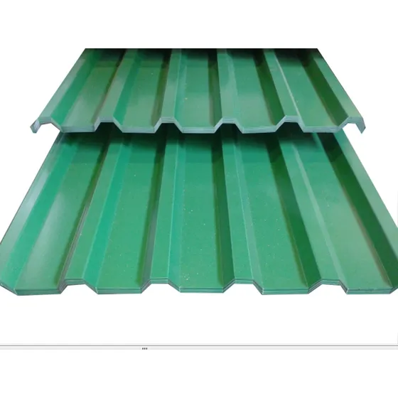 Chapa Techo Trapezoidal Verde Cal.28 3,66 Mts De Largo Verde