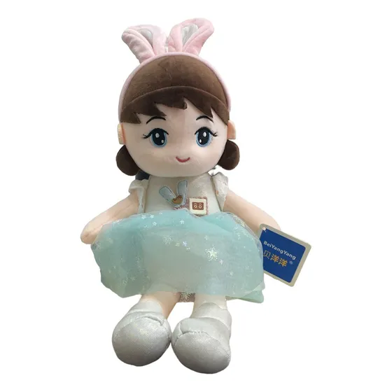 Muñeca De Apego De Tela Para Niña 6m+