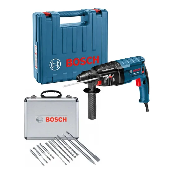 Rotomartillo Cincelador Sds Plus Gbh-2 24d + Brocas  Bosch