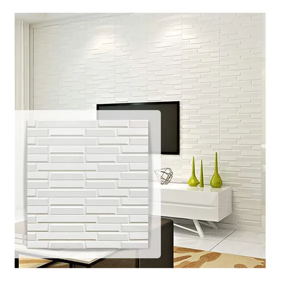 10 Placa Revestimiento Pared Autoadhesiva 3d 5,6m2 Holzboden