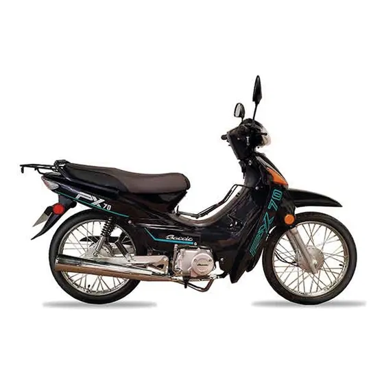 Motos Moto Baccio Px 70 Cc 0km + Obsequios Fama