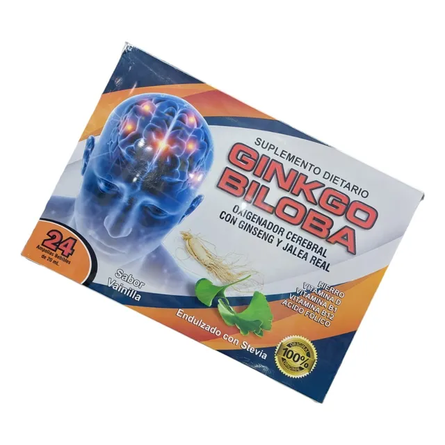 Gingo Biloba X 24 Ampollas Bebibles