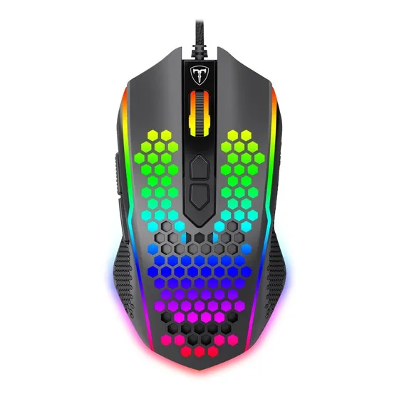 Mouse Gamer T-dagger Imperial Black T-tgm310rgb- Pixart 3212