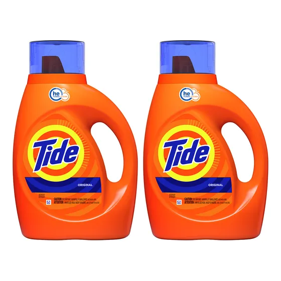 Tide Detergente Liquido P/ Roupas 1 L - Kit Com 2 Un