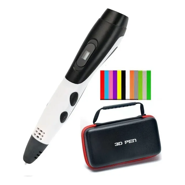 Lapiz Impresora 3d Smaffox Sm-01 Pantalla Lcd Estuche 54 Mts