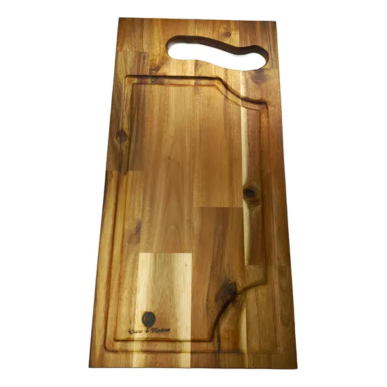 Tabla De Picoteo, Picadillo O Carne De Madera Nativa 50x25