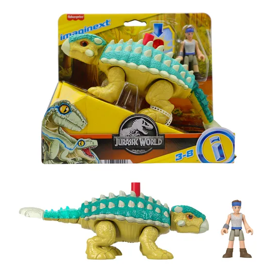 Imaginext Jurassic World Dinosaurio De Juguete Bumpy Y Ben