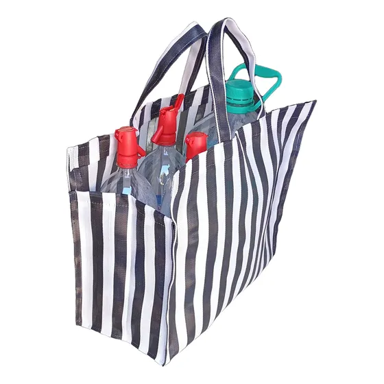 Bolsa De Compras Reutilizable, De Mandado, De Feria Mediana