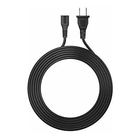 Cable Alimentacion Polarizado Extra Largo 12 Pie 2