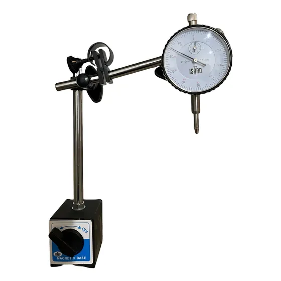 Base Magnética Reloj Comparador Centesimal 0 - 10 Mm Isard 88510 88295