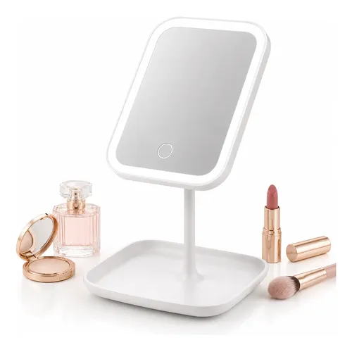 Flower Know Vanity Mirror Violet Strawberry Rococo Hand Mirr