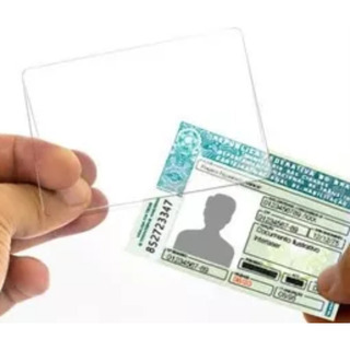 Cnh Proteção Documento Habilitação Petg- Kit 50 Pçs Cnh Proteção Documento Habilitação Petg- Kit 50 Pçs