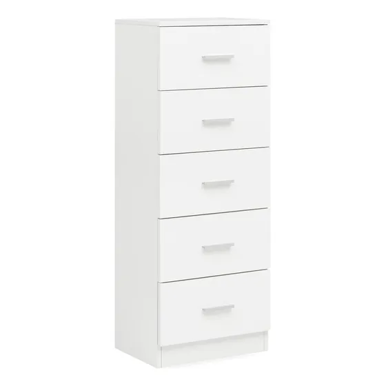 Gavetero 5 Gavetas Blanco Funcional Ideal Para El Hogar