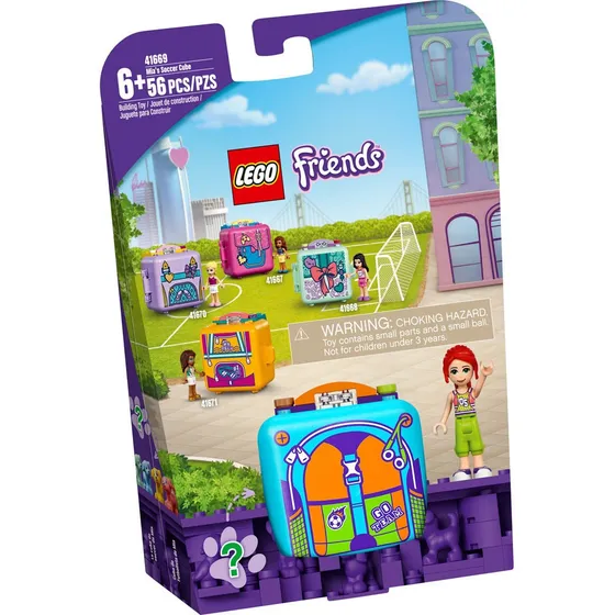 Lego Friends - Cubo De Futebol Da Mia Quantidade de peças 56