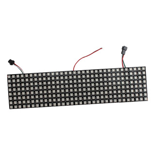 Tela De Painel De Matriz De Pixels De Led/ Ws2812b 8x32cm Tela De Painel De Matriz De Pixels De Led/ Ws2812b 8x32cm