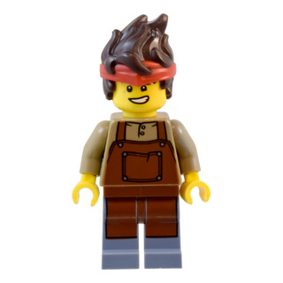 Lego Ninjago Minifigura Blacksmith Kai - Njo830 Lego Ninjago Minifigura Blacksmith Kai - Njo830