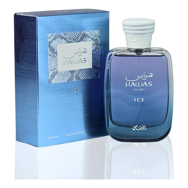 Perfume Rasasi Hawas Ice Edp 100 Ml. 100% Original - Árabe