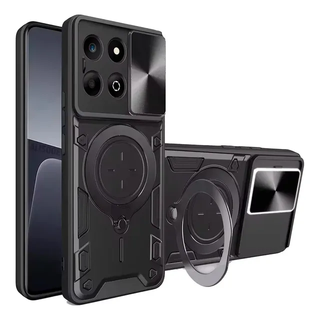 Funda Forro Estuche Antichoque Ultra Reforzado Con Protector Cámara Para Infinix / Tecno / Xiaomi / Oppo / Samsung / Motorola / iPhone / Honor / Zte