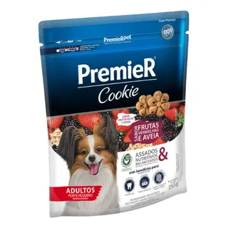 Premier Cookie Ad Rac Peq. Fr. Vermelhas 250g Premier Cookie Ad Rac Peq. Fr. Vermelhas 250g