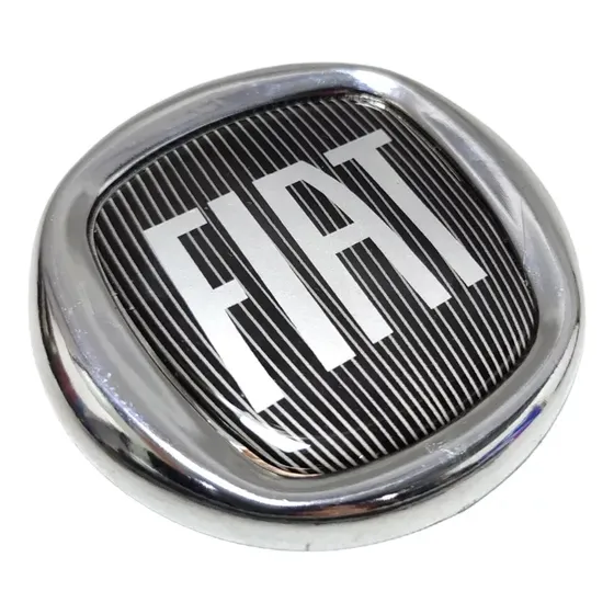 Insignia Emblema Frente Fiat Negro Palio Siena Punto Uno 85m