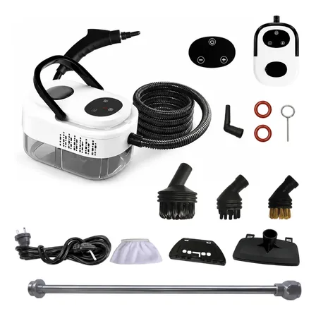 Limpiador Vapor 2800w Alta Presión Portátil Multifuncional Blanco