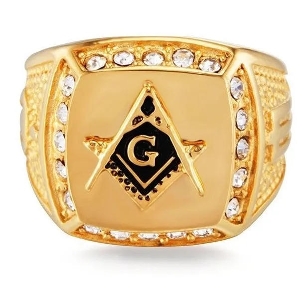 Anillo Mason G Símbolo Para Mujer Y Hombre 2019