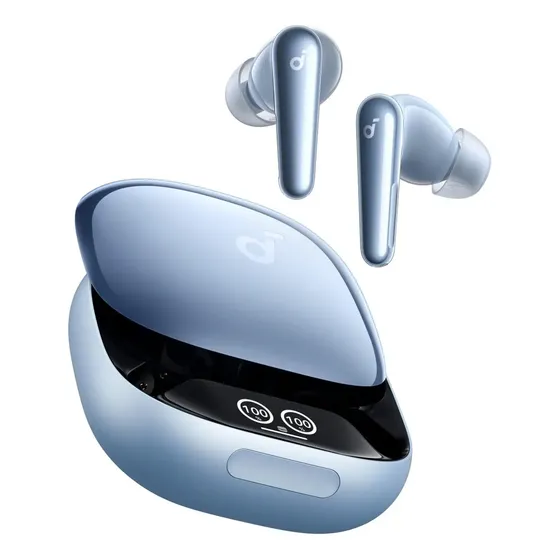 Audífonos Bluetooth Soundcore Liberty 4 Pro Cancelacion de Ruido in Ear, Adaptive ANC 3.0, Certificación Hi-Res LDAC, 40 Horas de Calidad de Sonido sin Pérdida, Soporte de Carga Rápida, Bluetooth 5.3
