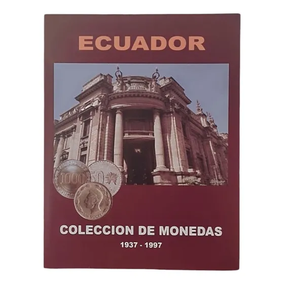 Coleccion Monedas Sucre Ecuador 1937-1997  Incluye Album