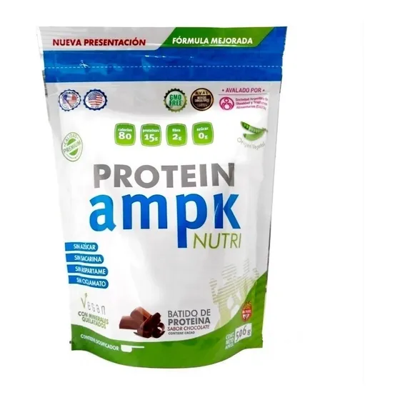 Suplemento Framingham Ampk Protein Vegana Chocolate 506ml