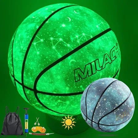 Balón De Baloncesto Glow In The Dark 27.5  Milachic