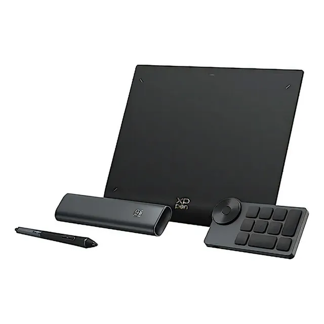 Tableta Dibujo Wireless Xp Pen Deco Pro Mw 2nd Gen + Ack05 Color Gris
