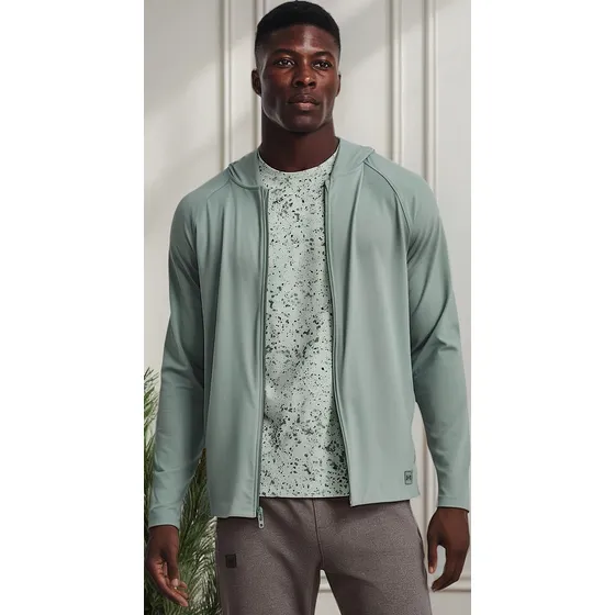 Chaqueta Hombre Under Armour Meridian Full Zip Gris