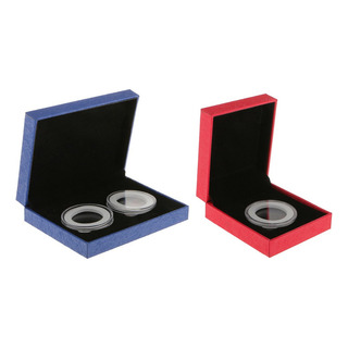 2 Piezas Coleccionables Monedas Estuche Accesorios 2 Piezas Coleccionables Monedas Estuche Accesorios