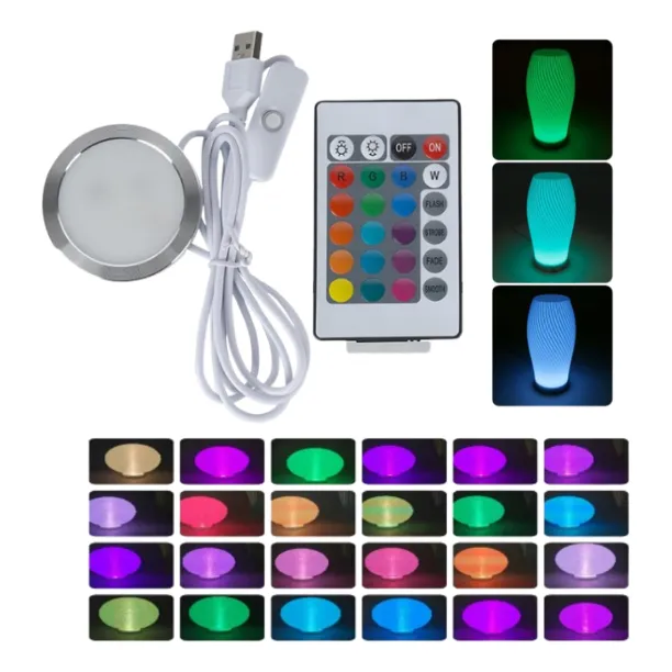10 Kit Led Rgb Para Lampara En Impresion 3d Usb