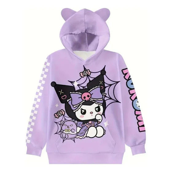Suéter Sudadera Con Capucha Kuromi
