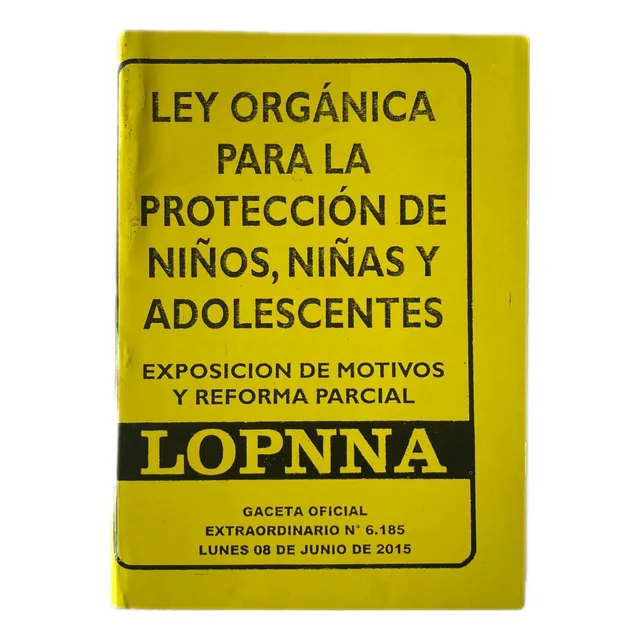 Ley Orgánica D Protección D Niños Niñas Y Adolescente Lopnna