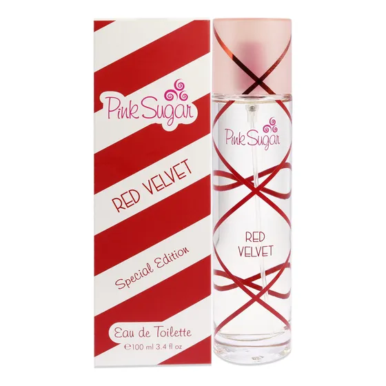 Terciopelo Rojo Azulado Rosa De Aquolina Para Mujer