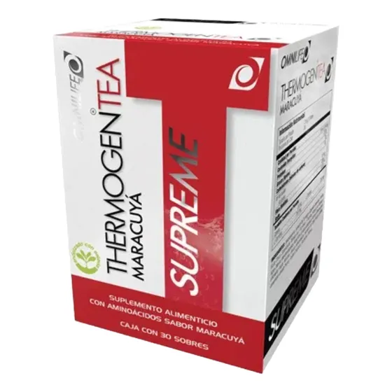 Thermogen Tea Maracuyá Omnilife-potente Quemador De Grasa-hi