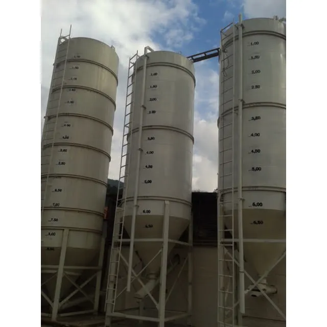 Silos Usados, 2 De 40 Ton Y 1 De 60 Ton, Cemento