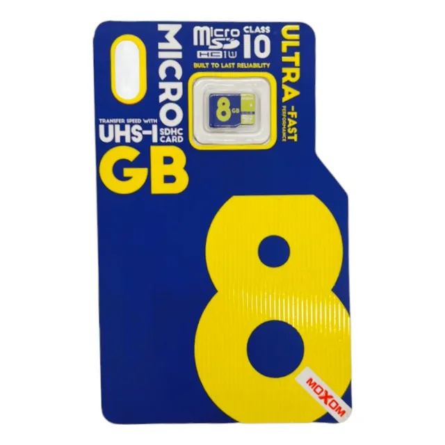 Tarjeta / Memorias Micro Sd 8gb Moxom Mx-dk08
