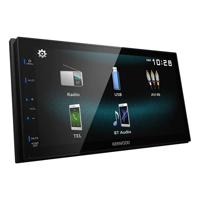Radio Carro Kenwood Dmx125bt Bluetooth Usb Mirrolink Nuevo