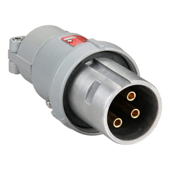 Clavija Appleton Acp1034cd 100a 3w 4p Powertite Gris