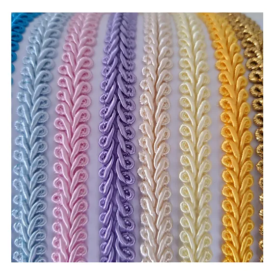 Passamanaria 7095 9 Mm 10 Metros Artesanato Várias Cores Cor Lilás