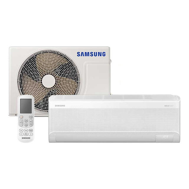 Ar-condicionado Split Samsung Inverter Windfree Ai 12.000 Btus Frio Sem Vento Ar12dyfaawkn... Ar-condicionado Split Samsung Inverter Windfree Ai 12.000 Btus Frio Sem Vento Ar12dyfaawkn...