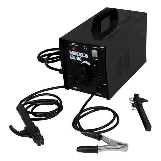 Soldadora De Electrodo 100 Amperes 110 Vca Mikels Color Como se muestra en la imagen