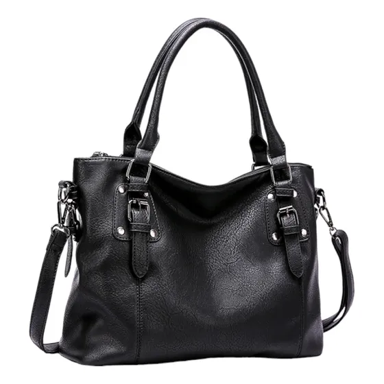 Cartera Zavana Corinto Amplia Mujer Eco Cuero Antirrobo