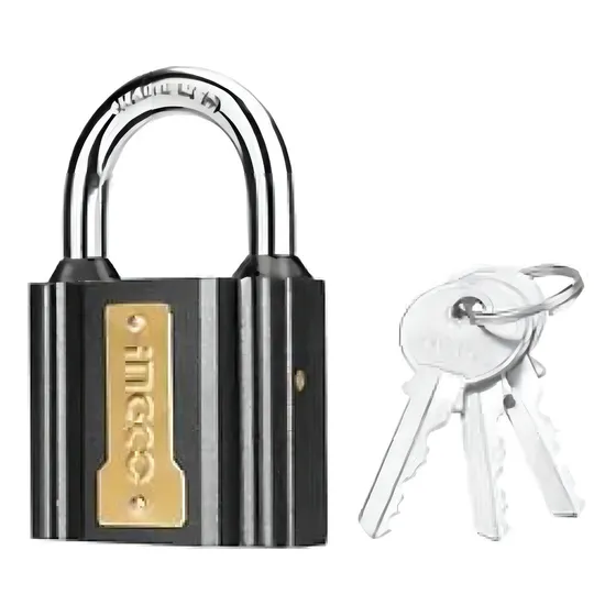 Candado Hierro 63mm Ingco Dipl0601 Color Negro