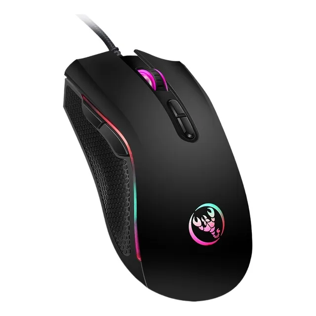 Mouse Para Juegos Con Cable Hxsj A869, 3200 Dpi, 7 Botones,
