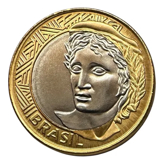 Brasil - 1 Real - Año 2021 - Bimetálica - Km #652a - Bimetál